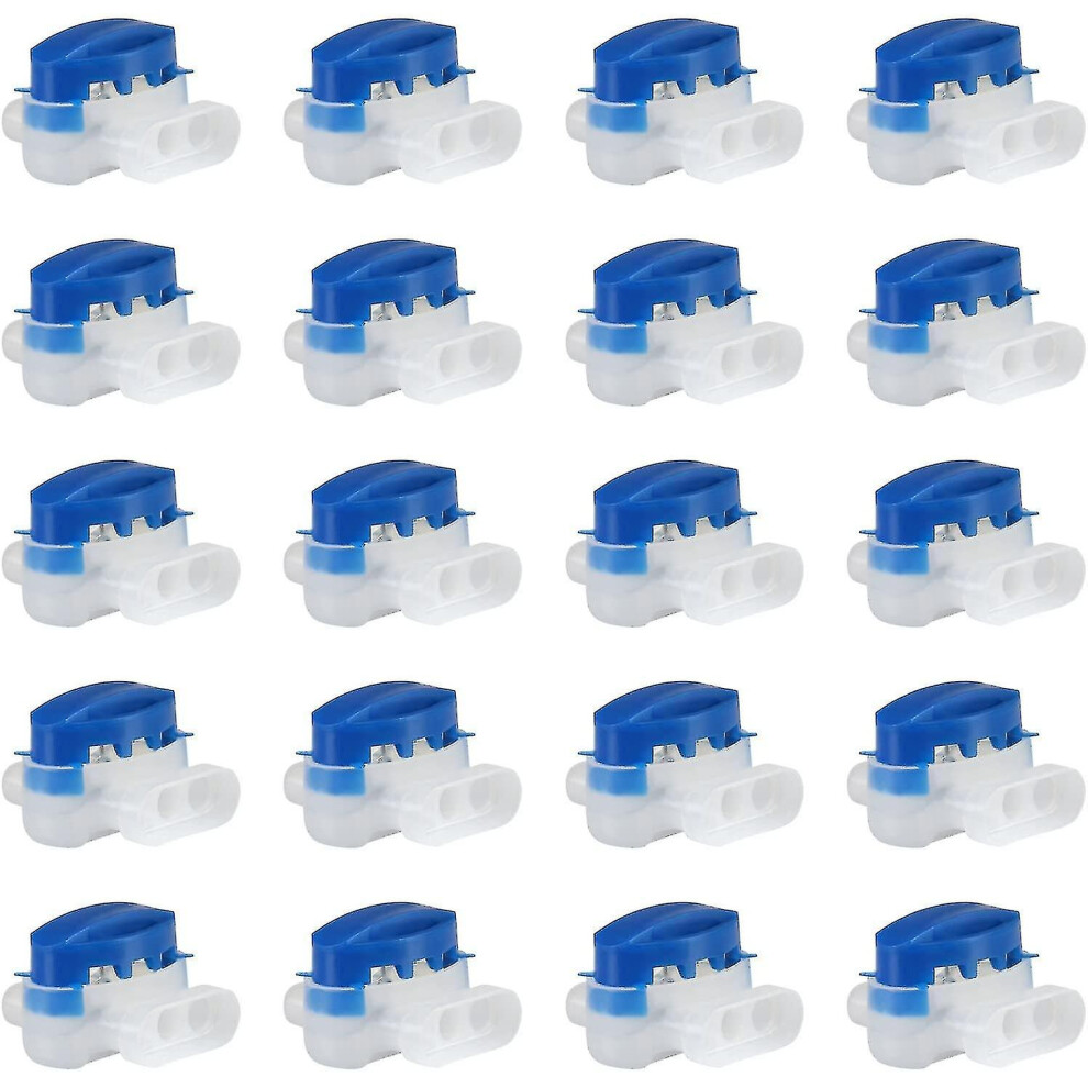 Set Of 20 Resin Filled Cable Connectors For Automower Robot Lawnmower