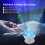 Ocean Wave Projector,  Led Night Light Lamp With 7 Lighting Modes Music Speaker 2