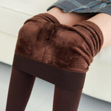 (Coffee) Women's Warm Tights Winter Stockings For Pantyhose Plus Size Fleece Hot Thermal Thermo Wrap Black Lined Leggings Thick Cashmere