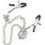 Nipple Clips 2 Pcs Chain Breast Clips 4