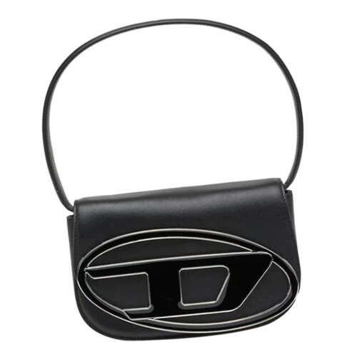 Womens Shoulder Bag Trendy Lightweight Clutch Purse Pu Leather Underarm Bag Black