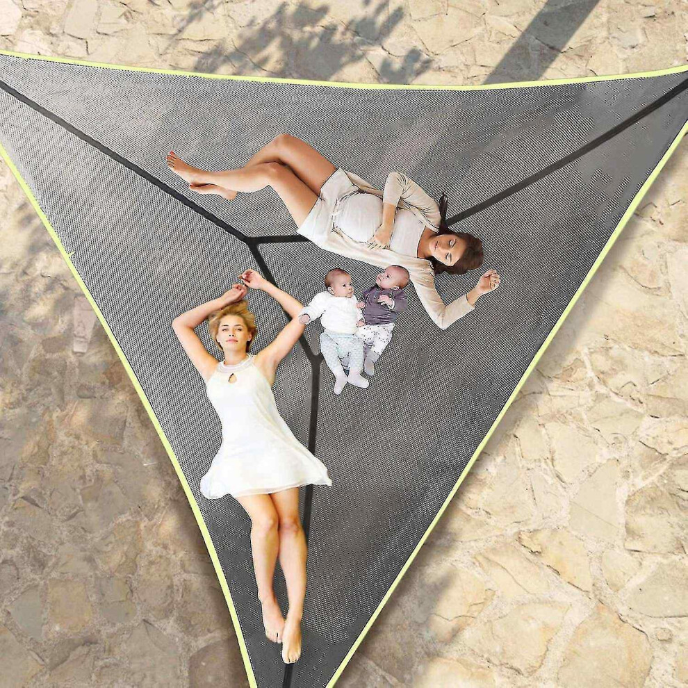 Hammocks multi person -hammock -triangle aerial mat -hammock tree house air sky tent camping equipme