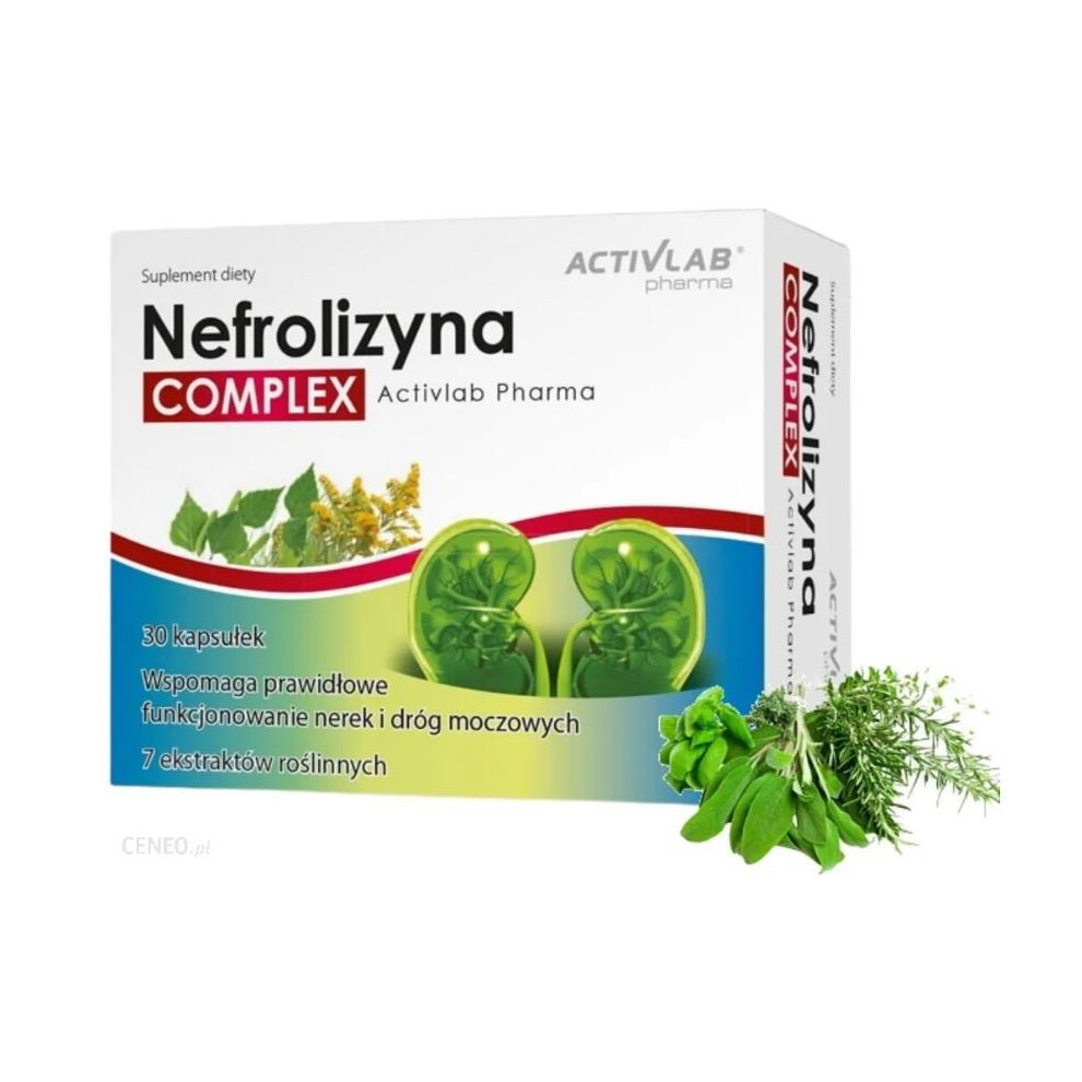Polskie Suplementy Activlab Nefrolizyna Complex 30 Kap Multivitamin Horsetail Urinary Tract Infections
