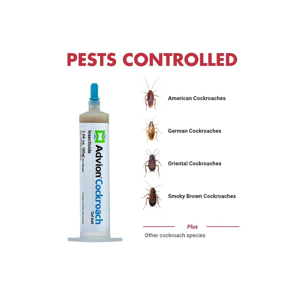 Sygenta Advion Bug Avenger Gel Trap Zevo Ant Roach & fly Multi-Insect Trigger (30)g