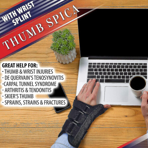 (Right, Small medium *pack of 1) Thumb Spica Splint 2