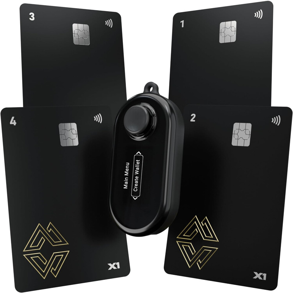 Cypherock X1: Premier Hardware Wallet for Storage of BTC Crypto, NFTs