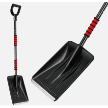 Snow Shovel Heavy Duty Metal Head Handle Collapsible Snow Car Travel