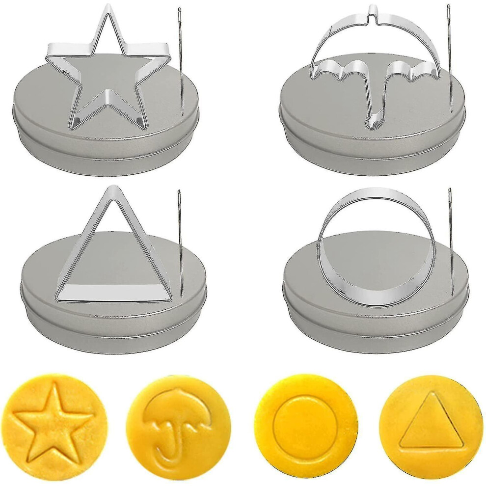 (Triangles) 12pcs Tv Game Cookie Cutters Set Sugar Pie Mold