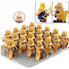 (1736) Military Figure Building Block Ancient Roman Warrior Series Spartan Warrior Brick Toy Puzzle Toy