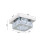 Living And Home Modern Square Crystal Ceiling Light 5