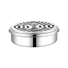(Mosquito Coil) Keep Mosquitoes Away with This Portable Stainless Steel Mosquito Incense Box