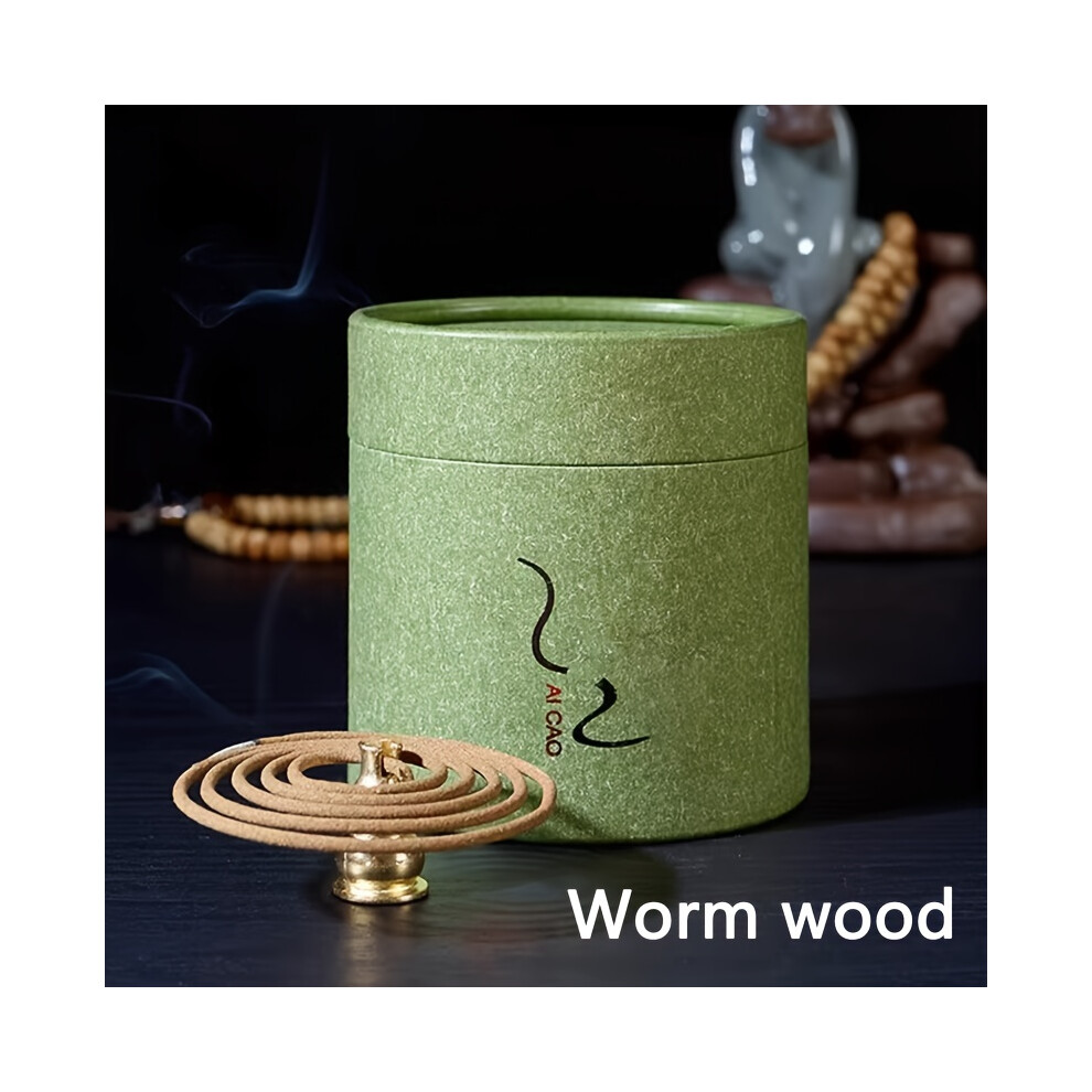 (Wormwood/Wormwood, 48 Trays/piece) 48pcs, Dish Incense, Sandalwood Aromatherapy Incense-image-OPC-PDWZHW5-NEW