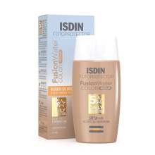 Isdin SPF 50+ Fotoprotector Fusion Water Color Tinted Sunscreen for Broad-Spectrum UV Protection 50ml