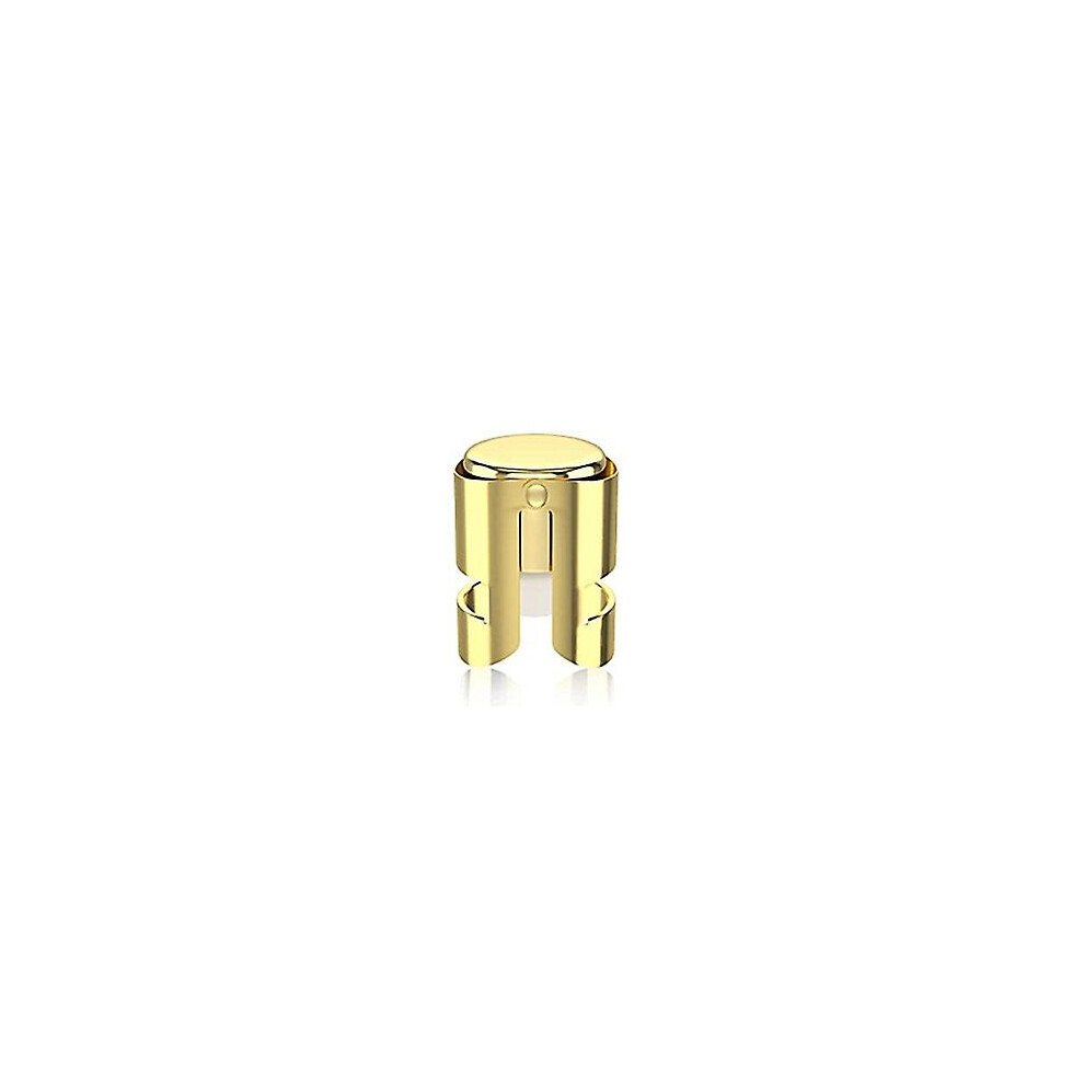Gold Champagne Stopper, Gold color designed in France, sealer for Bottles of Cava, Prosecco, Sparkli