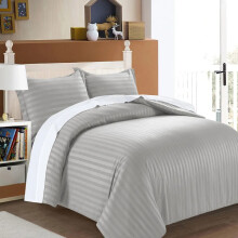 (SILVER, DOUBLE SIZE DUVET COVER (200x200 CM)) Moonlight Bedding Duvet Cover Set On Sale