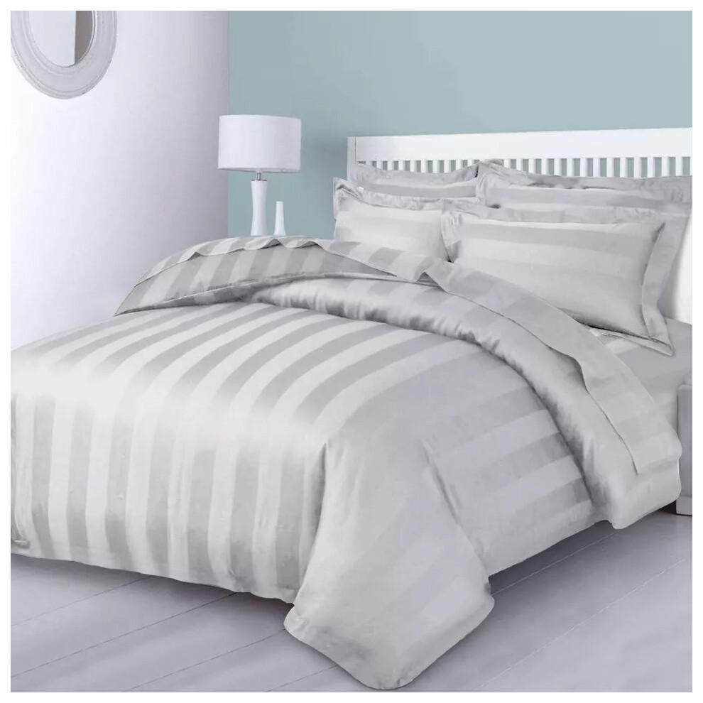 (SILVER, KING SIZE DUVET COVER (230x220 CM)) Moonlight Bedding Duvet Cover Set On Sale