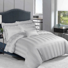 (SILVER - DUVET COVER, SUPER KING (260x220 CM)) Bed Linen Summer Duvet Cover Uk With Pillow Case Single Double King Duvet Cover