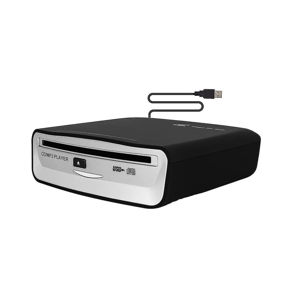 External Universal Cd Player for Car - Portable Cd Player, Plugs Into Car Usb Port, Laptop, Tv, , C