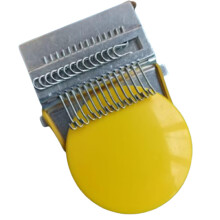 (Plastic Yellow 28-pin) Small Loom Speedweve Type Weave Tool Repair Tool Kit Household Easy To Carry