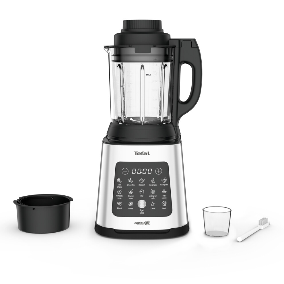 Tefal Perfectmix Cook Bl83sd65 Blender 2 L Tabletop Blender 1400 W Stainless Steel Black