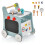 Costway 6-in-1 Baby Walker Push and Pull Stroller W/ Play Kitchen 12+ Months 1