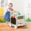 Costway 6-in-1 Baby Walker Push and Pull Stroller W/ Play Kitchen 12+ Months 5