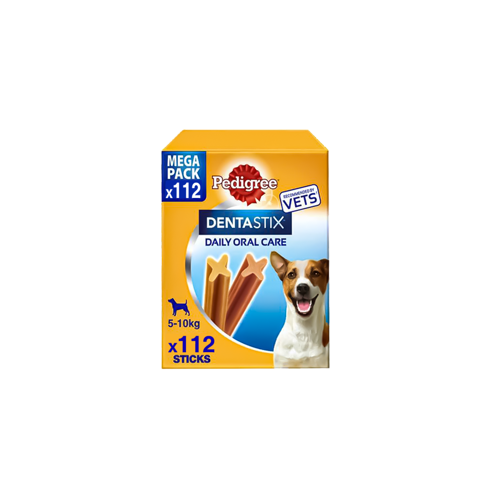 Pedigree Dentastix Daily Dental Chews For Small Dogs (5-10kg) 112 Sticks