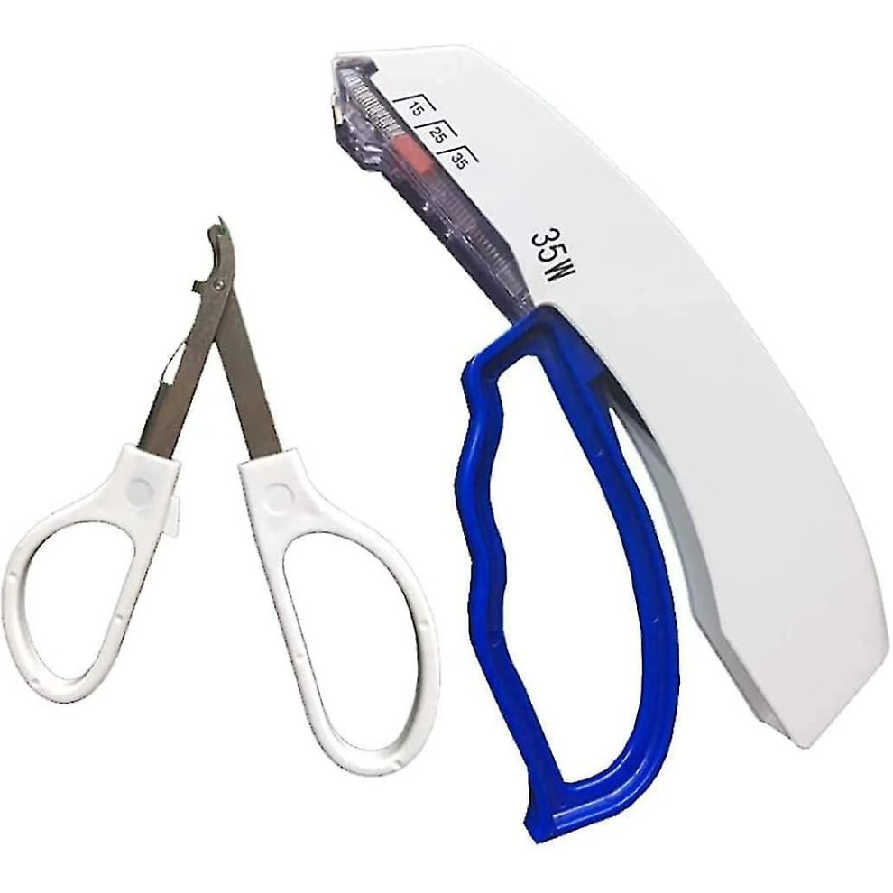 Skin Stapler 35w Disposable Skin Stapler Skin Staple Remover Wound Stapler For First Aid Field Emergency Practice