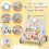 Casart 7 in 1 Baby Walker Push and Pull Stroller Multi-game for 1+ Toddler 3