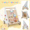 Casart 7 in 1 Baby Walker Push and Pull Stroller Multi-game for 1+ Toddler 5