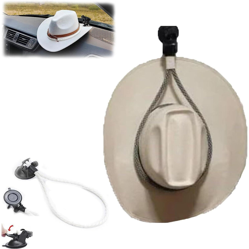 (Grey) Hat Mounts,Cowboy Hat Mounts For Your Vehicle,Cowboy Hat Holder Rack For Truck Suv Car-Keep Hat Shape Grey 3010291116615