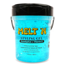 Ebin Melt'n Styling Gel Eucalyptus Oil and Vitamin E Blue 16 oz