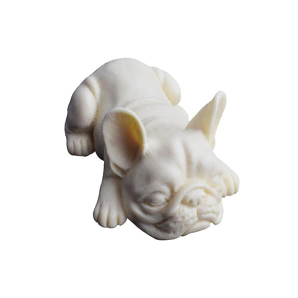 Cake pans molds 3d french bulldog silicone mold soap molds