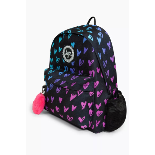 Hype - Hype - Kinder Rucksack Herzen Muster Verstellbare Gurte Schule 1