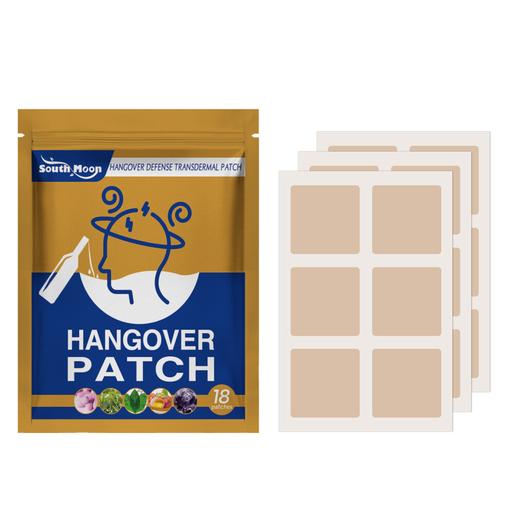 (18pcs) Vitamin hangover patch to relieve discomfort after drinking, hangover party hangover patch