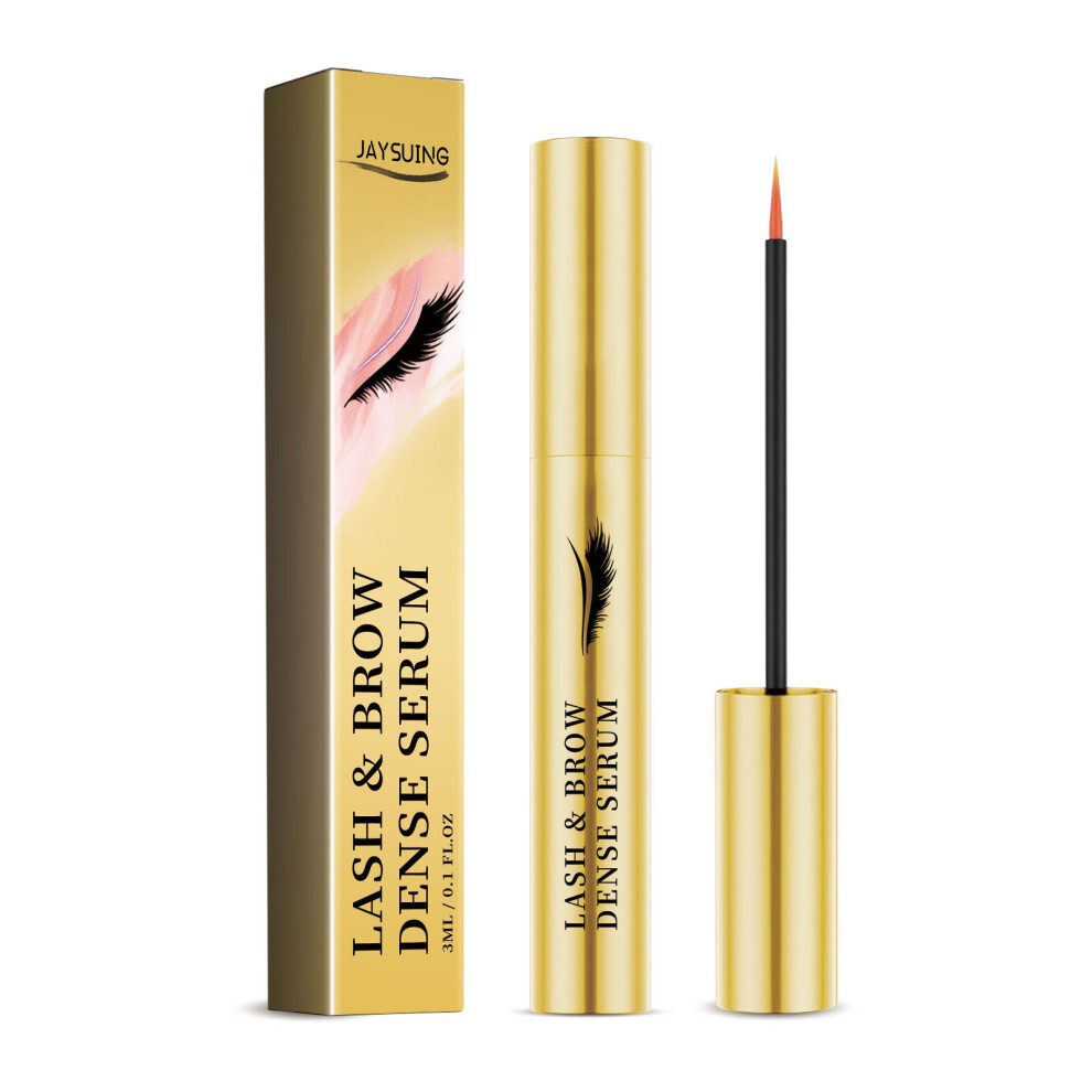 Bghone (Yellow) Mascara, Eyelashes Are Naturally Plump, Dark, Curled, Slender And Thick