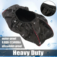 Winch Cover, Heavy Duty Waterproof Dust-proof Winch Protection Cover, Ideal For Electric Winches