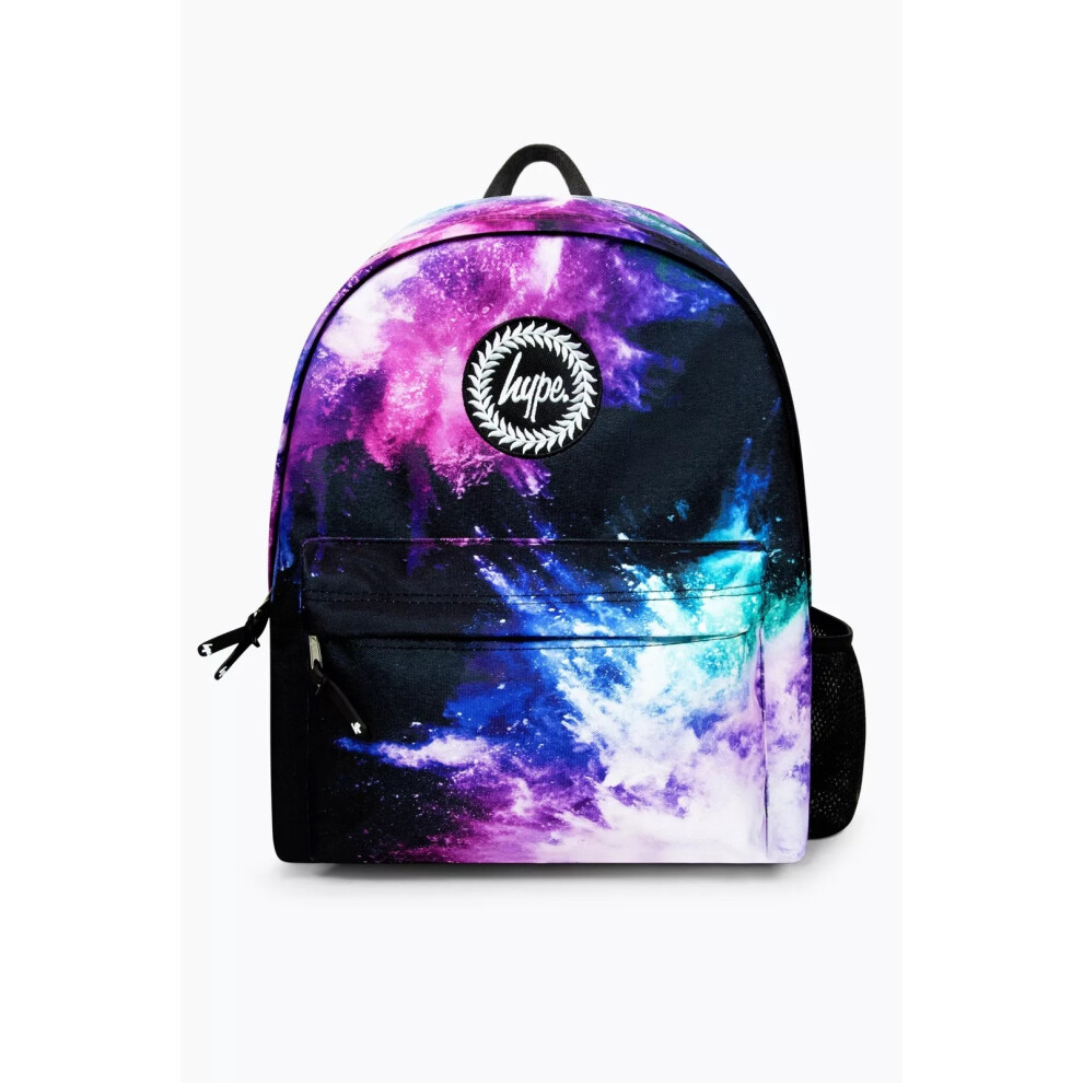 hype Boys Backpack, Black, Purple & One Size, Black/Purple/Teal Chalk Dust - Image 4