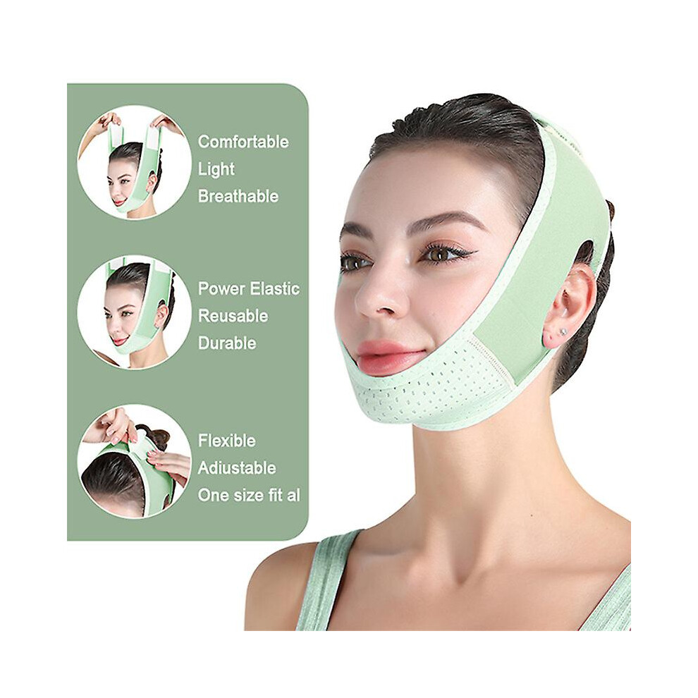 Face V-line Slimming Mask Belt Strap Double Chin Lifting Cheek Firming And Lift