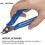 Professional 43 Pcs Gundam Model Tools Kit Hobby Building Tools Craft Set Gundam Modeler Basic Tools For Basic Model Building, Repairing And Fixing 3