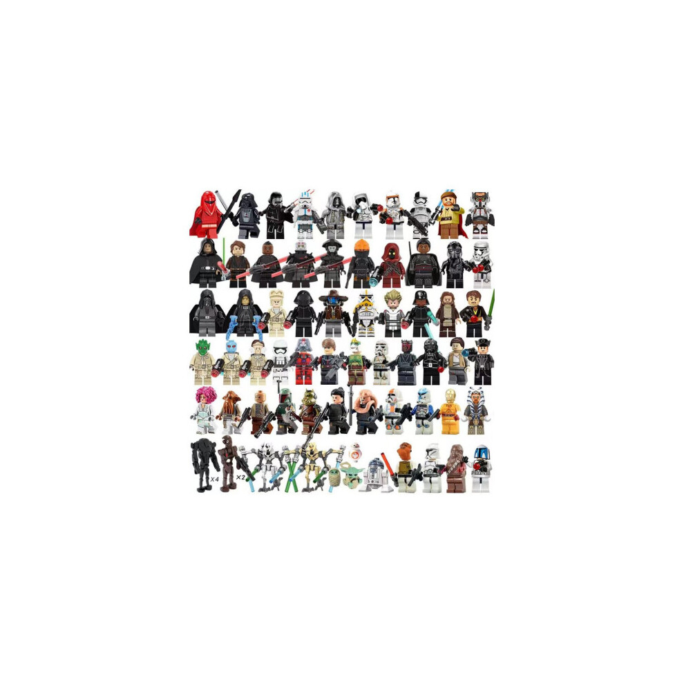 Xurikcoo (68Pcs) Star Wars Minifigures Children's Building Block Set