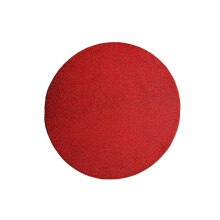 Mat, Round Living Room Rug, Non-slip Bedroom Mat (1 Piece 80 * 80cm Red)