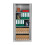(Grey) Tambour Lockable Steel Office Cupboard Cabinet 3