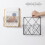 (Black) Magazine Holder Metal Wall Mount Home Space Saving Storage Rack 5