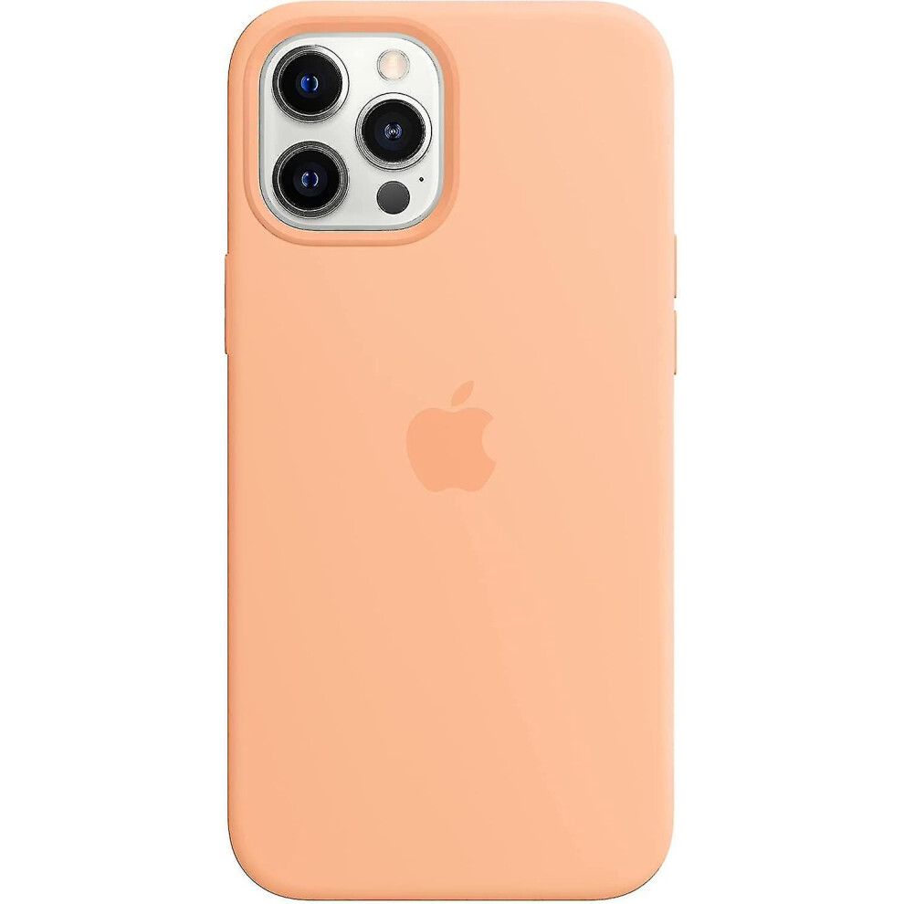 (Cantaloupe) Silicone Case With For Iphone 12 Pro Max 3010291178828