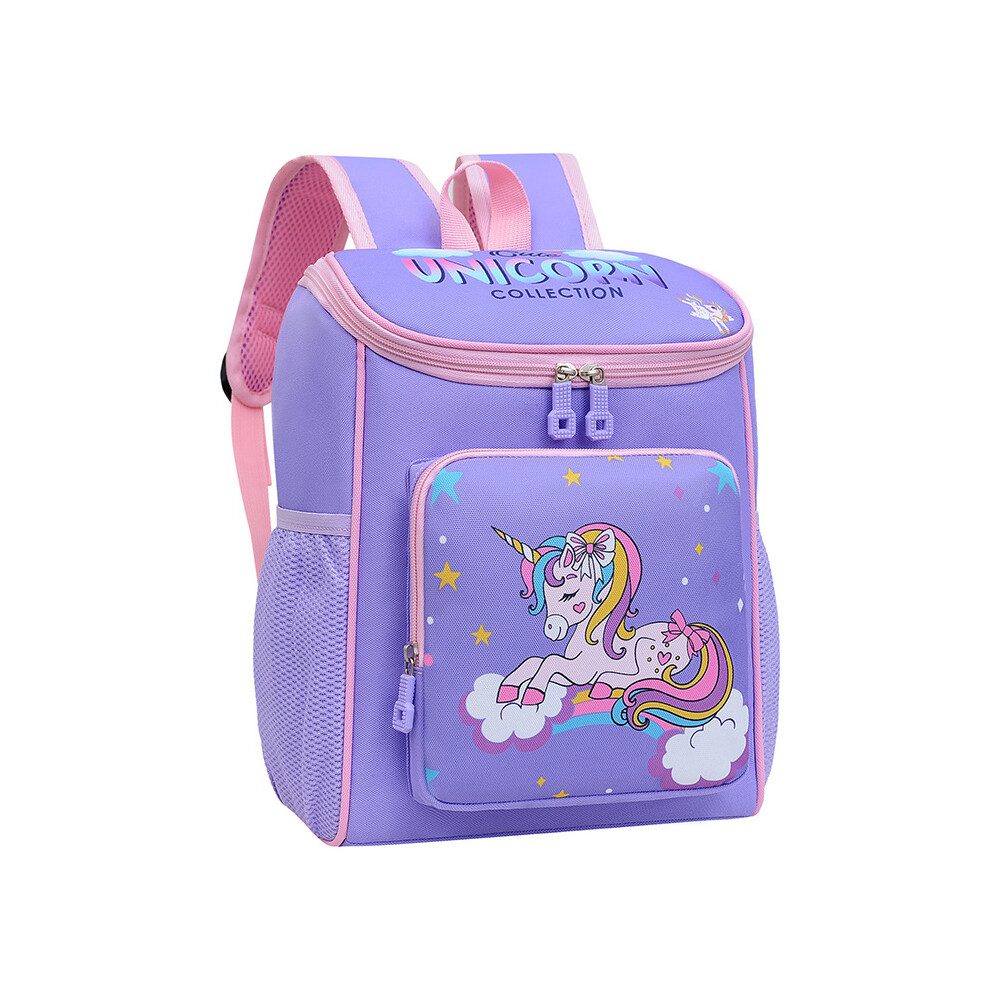 Rywolt (Purple) Backpack Childrens Dinosaur Unicorn Large Capacity Breathable Reduces Burden Purple