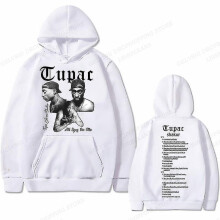 (XL, 2DF504994-BEIGE) Tupac 2pac Hoodie Men Women Fashion Hoodies Kids Hip Hop Hoodies Women Sweats Boy Coats Rapper Sweats Shakur Tracksuits Punk