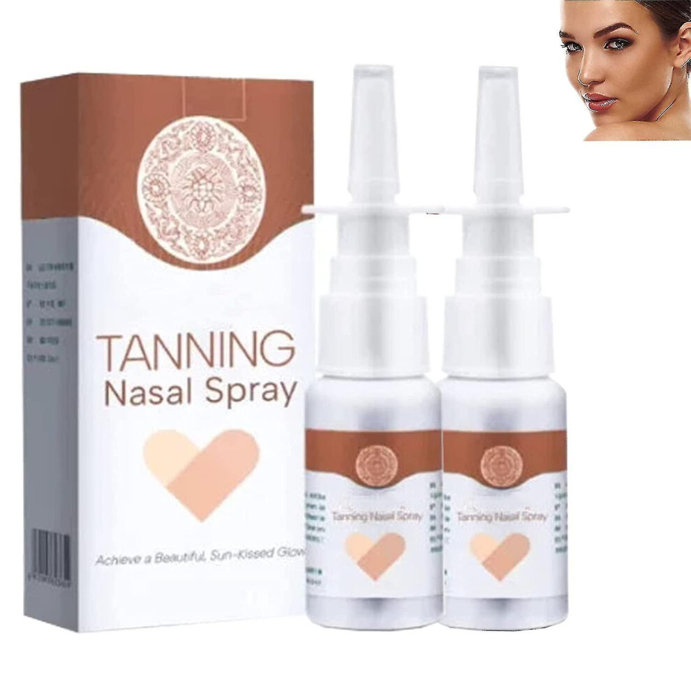 (2pcs) Tanning Nasal Spray, Tanning Sunless Spray,deep Tanning Dry Sprayd214076