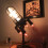 Industrial Rocket Table Lamp - Retro Steampunk Ship Lamp, Flame Night Light, Unique Gift 4