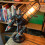 Industrial Rocket Table Lamp - Retro Steampunk Ship Lamp, Flame Night Light, Unique Gift 5